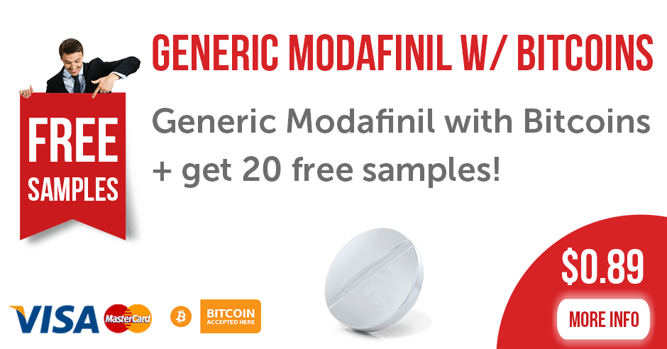 Generic Modafinil with Bitcoin